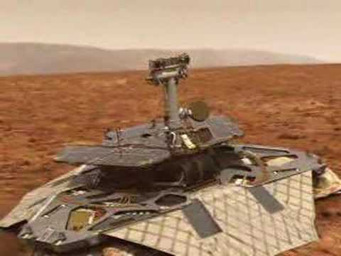 mars - the popular digital animation of the mars rover to