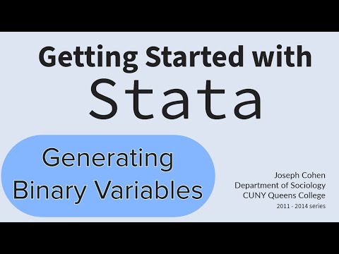 how to define labels in stata