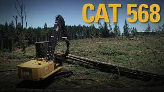 Cat® 568 Next Generation Forestry Machine - Handle Big Timber, Earn Big Pay