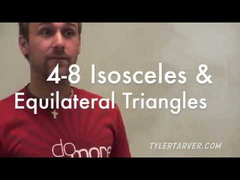 how to prove that a triangle is isosceles