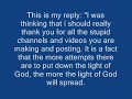 Reply to islamicrevert2000, pro-Islamic videos to patcondell Reply to islamicrevert2000, pro-Islamic videos to patcondell