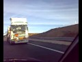 cami�n marcha atr�s a 120 km/h