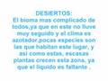 Diferentes tipos de Biomas (Ecosistemas) - [UAEH P4]
