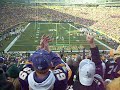 Favre takes field for first time