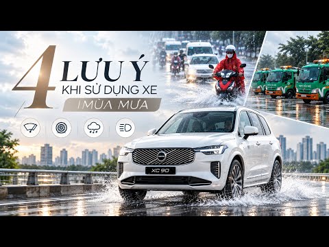 Xử Lí Xe Ngập Nước Và Cách Bảo Vệ Xế Cưng Mùa Mưa | Chia Sẻ Từ Cố Vấn Dịch Vụ | Minh Mẫn Volvo