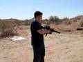 Connor shooting suppressed mac-11 full-auto