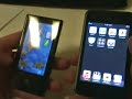 Je vais parler de Lecteur MP3 Samsung YP-P2 et de iPod Touch