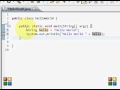1. Hello World Java Tutorial