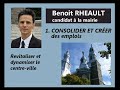 Dépliant d'information de Benoit Rheault, candidat à la mairie de Trois-Pistoles 2009