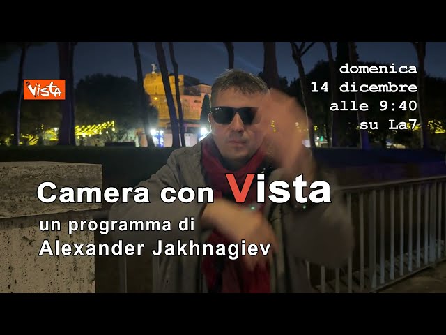 Occhi spaccanti. Su Camera con Vista, il programma di Alexander Jakhnagiev su La7