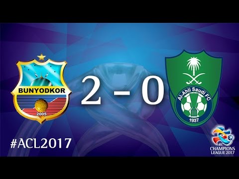 FC Bunyodkor vs Al Ahli (AFC Champions League 2017...