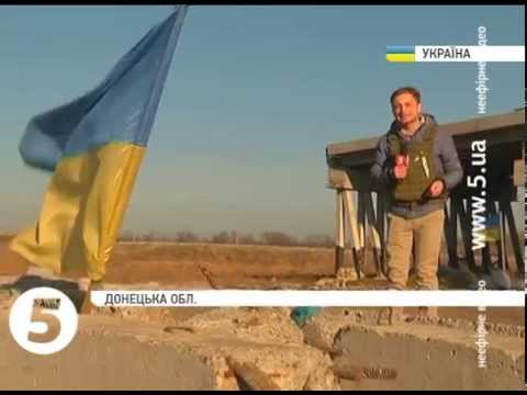 На линии огня - репортаж с фронта (видео)