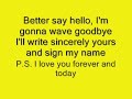 Drive Away - All American Rejects