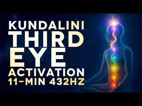 11-Min Kundalini & Third Eye Awakening Meditation| 432Hz| Carla #spiritualawakening #energyhealing