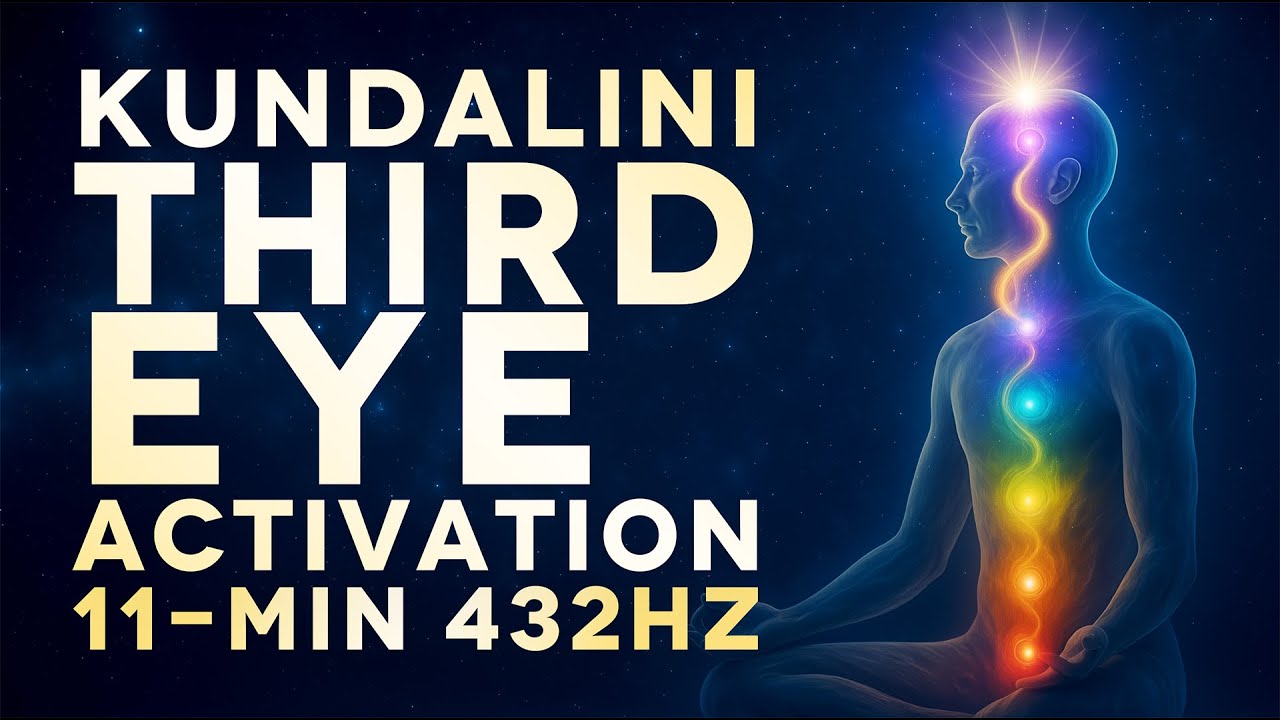 11-Min Kundalini & Third Eye Awakening Meditation| 432Hz| Carla #spiritualawakening #energyhealing
