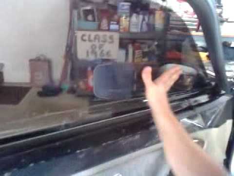 How to install window tinting to a roll up window (1998 Acura Legend)