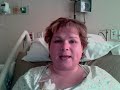 Live from the hospital! Live from the hospital!