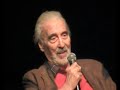 TRIAGE - Rome Film Fest Press Conference Clips - Pt 1