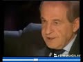 Entrevista no emitida por TVE. Captura de elmundo.es compuesta por 9 cortes.Jose María García se despacha con Aznar, Rajoy, Buruaga, Villalonga, Jiménez Losantos, Cope, Prisa, TVE