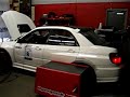 Full-Race Twinscroll 35R STI dynoing @ 23psi - big fireball