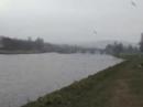 Walking to Duthie park along the river Dee