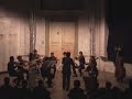 �concert de cl�ture de l'ensemble instrumental du l�man , dans le cadre du festival l'orangerie gen�ve 2004. 

direction : frank rodriguez-freites
solistes : ayser van�in (hautbois), dimitri maslennikov (violoncelle)domenico zipoli (1688-1726) --  adagio pour hautbois, violoncelle et cordes. 

l'ensemble  instrumental du l�man a �t� organis� � gen�ve l'ann�e 2000. pour son fondateur et directeur artistique frank rodriguez-- freites,  il est tr�s important, en m�me temps avec les ?uvres classiques et romantiques de faire conna�tre au public la musique des compositeurs suisses.

le r�pertoire de ensemble instrumental du l�man perce toutes les �poques -- d�s vivaldi, bach, haendel, haydn, mozart, rossini, bizet, tcha�kovski, dvorak � juan bautista plaza, bernard reichel, raffaele d'alessandro, roland dyens. la diversit� de genres dans les programmes des concerts et le choix des ?uvres conqui�rent d�j� les admirateurs du eil et attirent l'attention � ce nouveau groupe des musiciens virtuoses � gen�ve.par l'enthousiasme musical et l'�nergie de son chef  frank rodriguez- freites, l'ensemble compos� des jeunes musiciens professionnels  de suisse, russie, allemagne, france, pologne, hongrie, roumanie et l'am�rique de sud , fait des repr�sentations 1-2  fois par ann�e � gen�ve et en france. 

parmi les productions d'ensemble instrumental du l�man : les ?uvres pour orchestre � cordes, musique de chambre, orchestre avec solistes invit�s instrumentistes (p.ex. le quatuor � terpsycordes �, le quatuor � frates �, maestro carles pons -- guitare, ayser van�in -- hautbois, jad azkoul -- guitare, julien quantin --piano), chanteurs et chorales.  on peut rappeler  la � misa criolla � de ariel ramirez qu'a �tait interpr�t�e en 2001 avec la participation de la chorale � la croche ch?ur �de ville -la- grand (france). ainsi que des oratoires sur ?uvres sacr�s des compositeurs v�n�zu�liens � l'�poque de colonisation espagnole (1800) - � salve regina � de juan jos� landaeta ,� christus factus est � de caro de boesi et � le popule meus �de jos� angel lamas.  mais une de plus �mouvante impression restent les deux �s�r�nades � pour cordes des tcha�kovski et dvorak interpr�t�es au temple de la madeleine � gen�ve en 2002- 2003. en d�cembre 2003 l'ensemble instrumental du l�man avec la chorale � la croche ch?ur � et des jeunes solistes sous la direction de frank rodriguez- freites ont donn� son tribut pour la paix � l'onu.

l'ensemble instrumental du l�man caract�rise le meilleur trait du notre temps par l'ouverture d'esprit vers nouveaux horizons de la cr�ativit� avec la sinc�rit�, grande musicalit� et le professionnalisme.