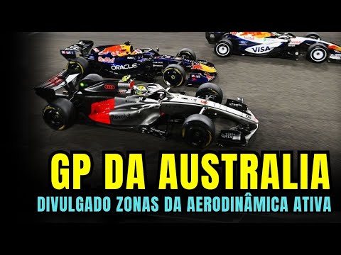 GP DA AUSTRALIA: ZONA DE AERODINÂMICA ATIVA E MODO OVERTAKE | FORMULA 1