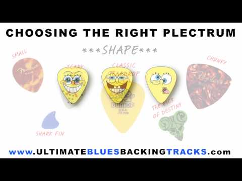 Choosing the right Guitar Pick or Plectrum