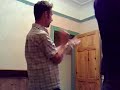 Mosschops Playing Wii boxing