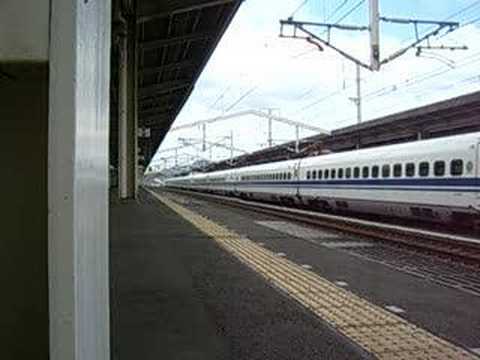 山陽新幹線　700系　のぞみ　姫路駅
