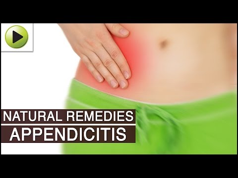 how to relieve appendix pain