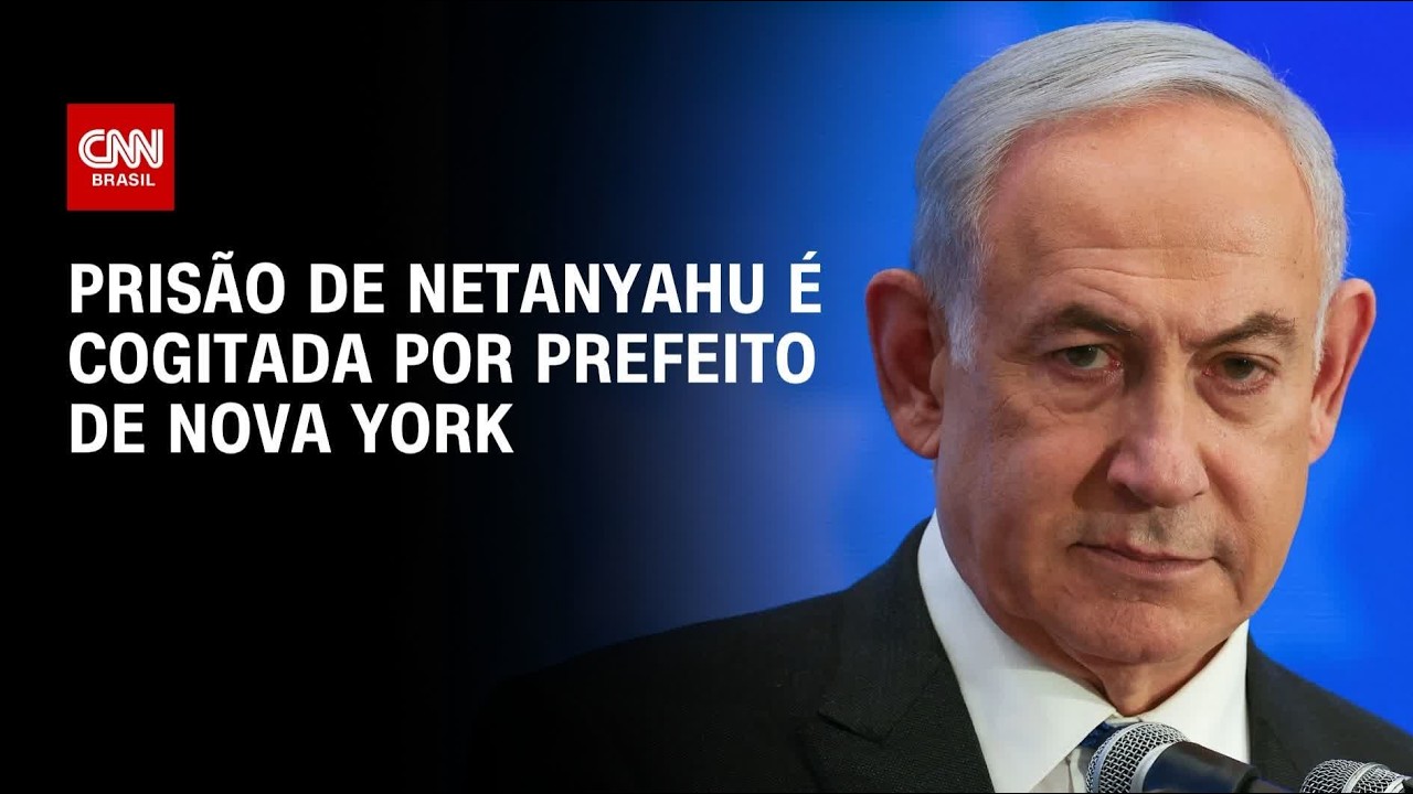 Prefeito de Nova York cogita prender Netanyahu durante visita aos EUA; entenda | CNN PRIME TIME