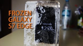 Samsung Galaxy S7 Edge Liquid Test - Frozen Swim