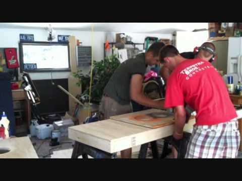 how to build cornhole boards
