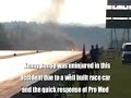 Kenny Benso Crashes his IHRA Pro Stock @ Dragstock III