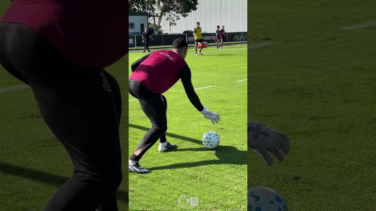Trabalho com bola do Coringão. ⚽🔥