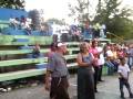 Llegada de la Reina, Vireina y princesa al cierre de las patronales de comedero arriba 2009 en la cancha municipal