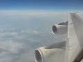 PIA Boeing 747-300 in flight - cabin & window view
