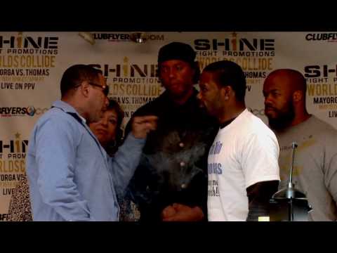 Ricardo Mayorga vs Din Thomas Press Conference Highlights