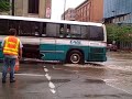 Cedar Rapids, IA - Flood 2008 - city bus on 3rd Ave