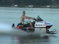 Snowmobiling in June