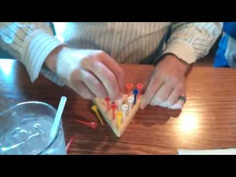 how to beat the peg game