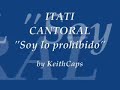 itatí cantoral    soy lo prohibido