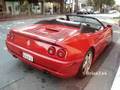 Red Ferrari F355 Spider and Yellow Ferrari F355 Spider F1