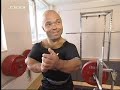 Anton Kraft bench press champion  small 120 cm tall man push  over  200kg