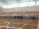 Front back drill. The record is 60 times. Try to beat that. Visit http://www.extreme-power.org