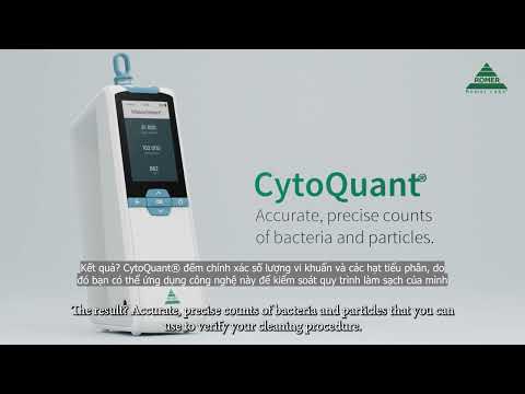 CytoQuant - Thiết bị đếm tế bào cầm tay đầu tiên trên thế giới