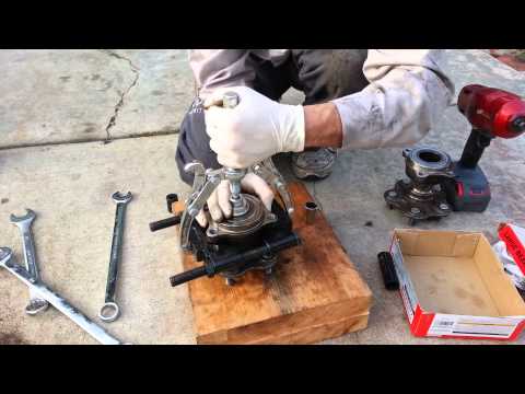 DIY: G35 Rear Wheel Bearing Separation From Hub