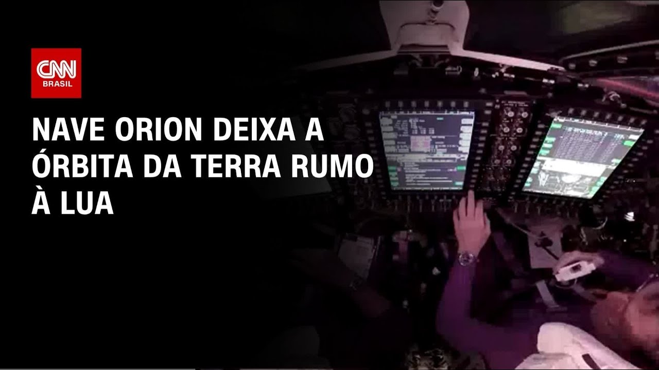 Artemis II: Nave deixa órbita da Terra rumo à Lua; veja | CNN PRIME TIME