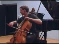 Johannes Brahms Piano and Cello Sonata Op. 99 - 1st movement